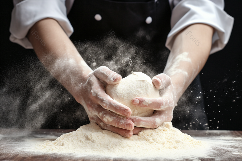 拉面师傅面团面粉擀面手工面,高清,摄影图,摄影图片,图片大全,摄影图免费下载